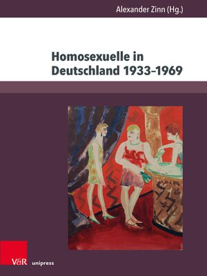 cover image of Homosexuelle in Deutschland 1933–1969